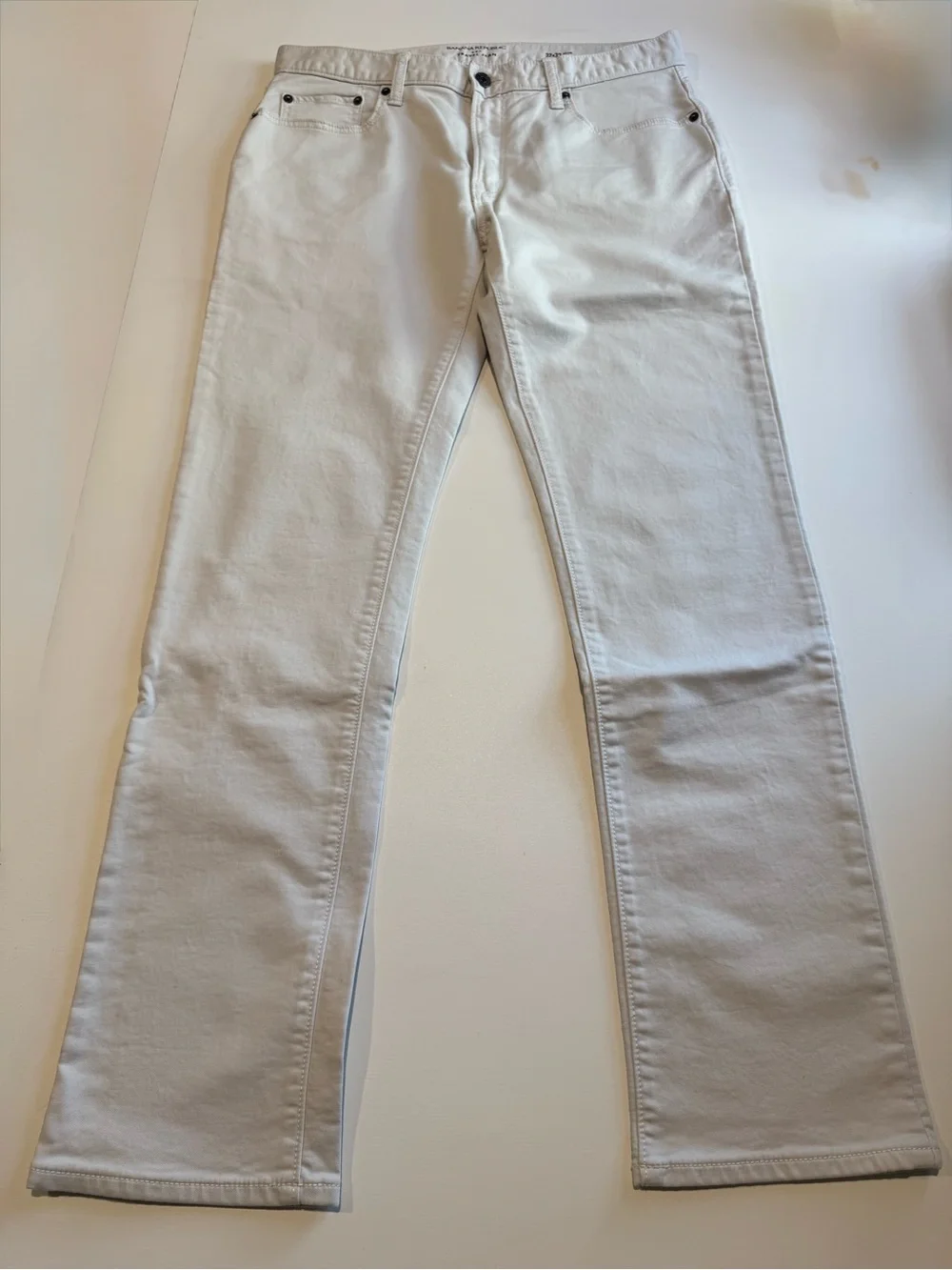 Men’s Banana Republic Light khaki Skinny Travel Jeans 32x32